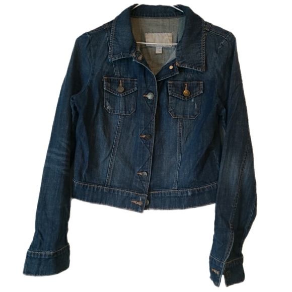 Old Navy Women's Denim Jean Jacket – Size S/P - Picture 1 of 4